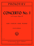 Prokofiev, Sergei - Concerto No. 1 in D Major, Opus 19 ed. David Oistrakh - Violin & Piano