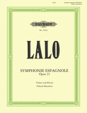 Lalo, Edouard - Symphonie Espagnole, Opus 21 ed. Yehudi Menuhin - Violin & Piano