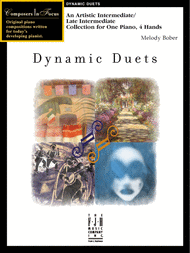 Bober, Melody - Dynamic Duets, Book 1 - Artistic Intermediate / Late Intermediate Collection - Piano Duet (1 Piano 4 Hands)