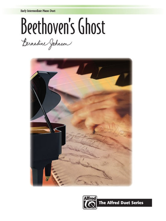 Johnson, Bernedine - Beethoven's Ghost - Early Intermediate - Piano Duet Sheet (1 Piano 4 Hands) - Alfred Duet Series