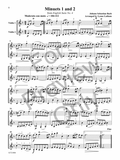 Bach - Flexible Bach: Five (5) Duets from the English Suites arr. Lynne Latham - Violin Ensemble Duet: Two (2) Violins - Score Only