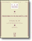 Burgmuller, Johann Friedrich - Twenty-Five (25) Easy & Progressive Pieces (Etudes / Studies) Opus 100 ed. Edwin McLean