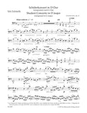 Seitz, Friedrich - Student Concerto No. 5 in D Major, Opus 22 - Transposed for Violoncello to G Major - ed. Christoph Sassmannshaus - Cello & Piano