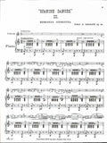 Sarasate, Pablo de - Romanza Andaluza, Opus 22/3 - Danza Espanola (Spanish Dance) No. 3 ed. Zino Francescatti - Violin & Piano