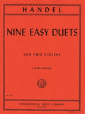 Handel - Nine (9) Easy Duets arr. Waldemar Twarz / ed. Joseph Vieland - Violin Ensemble Duet: Two (2) Violins - Two Performance Scores