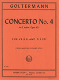 Goltermann, Georges - Concerto No. 4 in G Major, Opus 65 ed. Julius Klengel & Leonard Rose - Cello & Piano