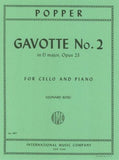 Popper, David - Gavotte No. 2 in D Major, Opus 23 ed. Leonard Rose - Cello & Piano