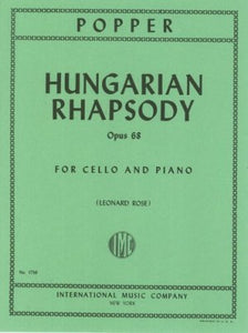 Popper, David - Hungarian Rhapsody, Opus 68 ed. Leonard Rose - Cello & Piano