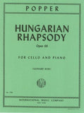 Popper, David - Hungarian Rhapsody, Opus 68 ed. Leonard Rose - Cello & Piano