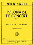 Wieniawski, Henryk -''Polonaise De Concert'', Opus 4 ed. Zino Francescatti - Violin & Piano