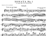 Brahms - Three (3) Sonatas ed. Ivan Galamian - Sonata No. 1 in G Major, No. 2 in A Major, No. 3 in D Minor - Opus 78, 100, 108 - Violin & Piano