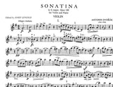 Dvorak, Antonin - Sonatina in G Major, Opus 100 ed. Joseph Gingold - Violin & Piano