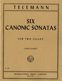 Telemann - Six (6) Canonic Sonatas ed. Janos Starker - Violoncello [Cello] Ensemble Duet: Two (2) Cellos - Two Performance Parts