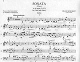 Schubert, Franz - Grand Duo Sonata in A Major, D. 574 (originally for Violin) transcr. Pierre Fournier - Cello & Piano