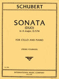 Schubert, Franz - Grand Duo Sonata in A Major, D. 574 (originally for Violin) transcr. Pierre Fournier - Cello & Piano
