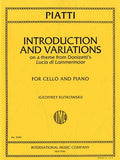 Piatti, Alfredo - Introduction and Variations on a theme from Donizetti's Lucia di Lammermoor ed. Geoffrey Rutkowski - Cello & Piano