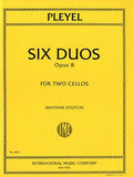 Pleyel, Ignaz - Six (6) Duos, Opus 8 transcr. Nathan Stutch - Violoncello Ensemble Duet: Two (2) Cellos - Parts Only