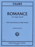 Faure, Gabriel - Romance in A Major, Opus 69 ed. Edmund Kurtz - Cello & Piano