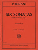 Pugnani, Gaetano - Six (6) Sonatas, Opus 4 Volume 1 (nos. 1-3) ed. Louis Kaufman - Violin Ensemble Duet: Two (2) Violins - Score & Parts