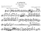 Saint-Saens, Camille - Caprice after a Study in the Form of a Waltz, Opus 52/6 - transcr. Eugene Ysaye / ed. Ivan Galamian - Violin & Piano