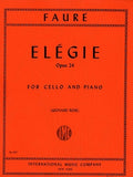 Faure, Gabriel - Elegie (Elegy) in C minor, Opus 24 ed. Leonard Rose - Cello & Piano