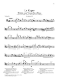 Saint-Saens, Camille - The Swan (Der Schwan / Le Cynge) from The Carnival of the Animals ed. Frank Buchstein & David Geringas - Cello & Piano w/Opt. Second (2nd) Piano - Urtext