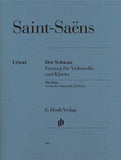 Saint-Saens, Camille - The Swan (Der Schwan / Le Cynge) from The Carnival of the Animals ed. Frank Buchstein & David Geringas - Cello & Piano w/Opt. Second (2nd) Piano - Urtext