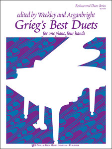 Grieg - Best Duets - Waltz Caprice, The Last Spring, Norwegian Dance - Piano Duet (1 Piano 4 Hands)