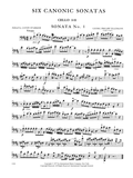 Telemann - Six (6) Canonic Sonatas ed. Janos Starker - Violoncello [Cello] Ensemble Duet: Two (2) Cellos - Two Performance Parts