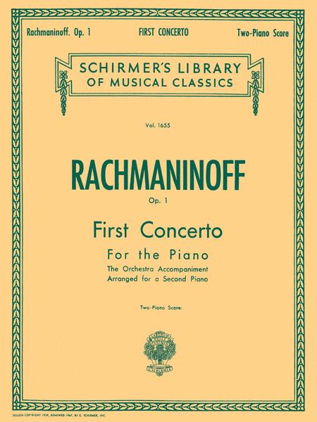 Rachmaninoff - Concerto No. 1 in F# Minor, Op. 1 National Federation of Music Clubs 2014-2016 Selection Piano Duet