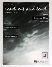 Reach Out and Touch (Somebody's Hand) (Diana Ross) -  Nickolas Ashford, Valerie Simpson  PVG (OUT OF PRINT)