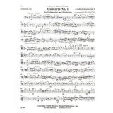 Saint-Saens, Camille - Concerto No. 1 in A minor, Opus 33 ed. Janos Starker & Emilio Colon - Cello & Piano