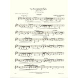 Sarasate, Pablo de - Malaguena, Opus 22/1 - Danza Espanola (Spanish Dance) No. 1 ed. Zino Francescatti - Violin & Piano