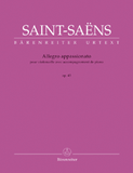 Saint-Saens, Camille - Allegro Appassionato in B minor, Opus 43 ed. Christine Barr & Margaret Edmondson - Cello & Piano - Urtext
