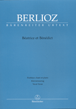 Berlioz, Hector - Beatrice et Benedict Hol. 138 - Opera Vocal Score (French / German)