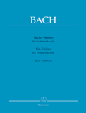 Bach - Six (6) Suites for Solo Violoncello ed. August Wenzinger (BWV 1007, 1008, 1009, 1010, 1011, 1012) - Cello Solo - Urtext