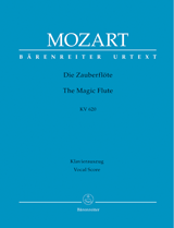 Mozart - The Magic Flute (Die Zauberflote) KV 620 - Opera Vocal Score (German)