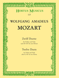 12 Duette KV 487 for Violin & Viola - Mozart, Wolfgang Amadeus (Mueller-Crailsheim)