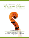 Seitz, Friedrich - Student Concerto No. 5 in D Major, Opus 22 ed. Kurt Sassmannhaus - First (1st) Position - Violin & Piano