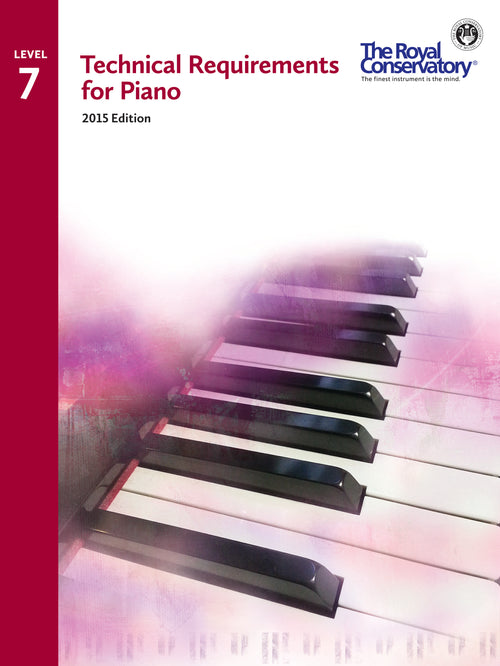 Technical Requirements for Piano Level 7: 2015 Edition