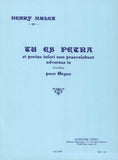 Mulet, Henry - Tu Es Petra et Portae Inferi non praevalebunt adversus te Carillon (No.10 from 'Esquisses byzantines') - Organ Solo