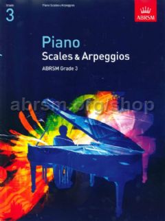 Scales and Arpeggios for Piano Grade 3 - ABRSM