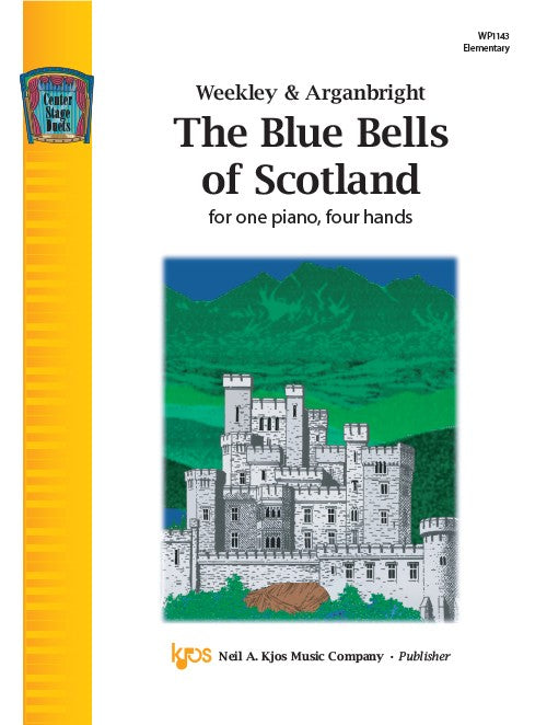 Blue Bells Of Scotland arr. Weekley & Arganbright - Elementary - Piano Duet Sheet (1 Piano 4 Hands)