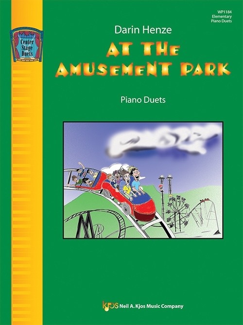 Henze, Darin - At The Amusement Park - Seven (7) Elementary Pieces - Piano Duet (1 Piano 4 Hands)