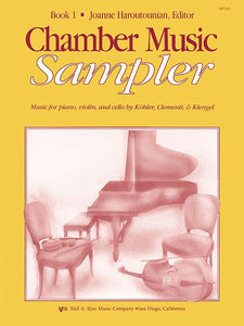 Chamber Music Sampler, Book 1 - Joanne Haroutounian (Piano, Violin and Cello)