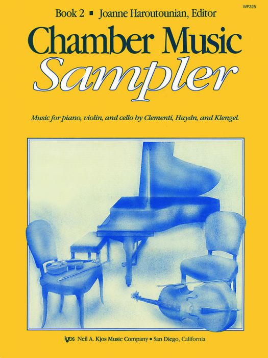 Chamber Music Sampler, Book 2 for Piano, Violin and Cello - Joanne Haroutounian