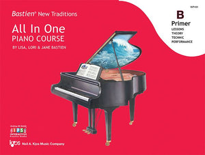 Bastien New Traditions:  All In One Piano Course Primer B - Lisa/Lori/Jane Bastien