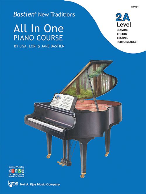 Bastien New Traditions - All In One Piano Course, Level 2A -  Jane Bastien, Lisa Bastien, Lori Bastien