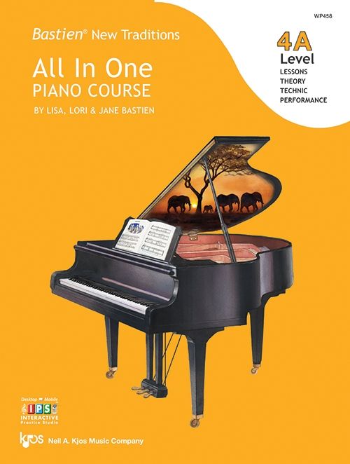 Bastien New Traditions: All In One Piano Course Level 4A