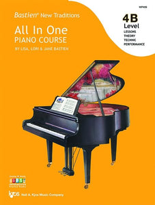 Bastien New Traditions: All In One Piano Course Level 4B